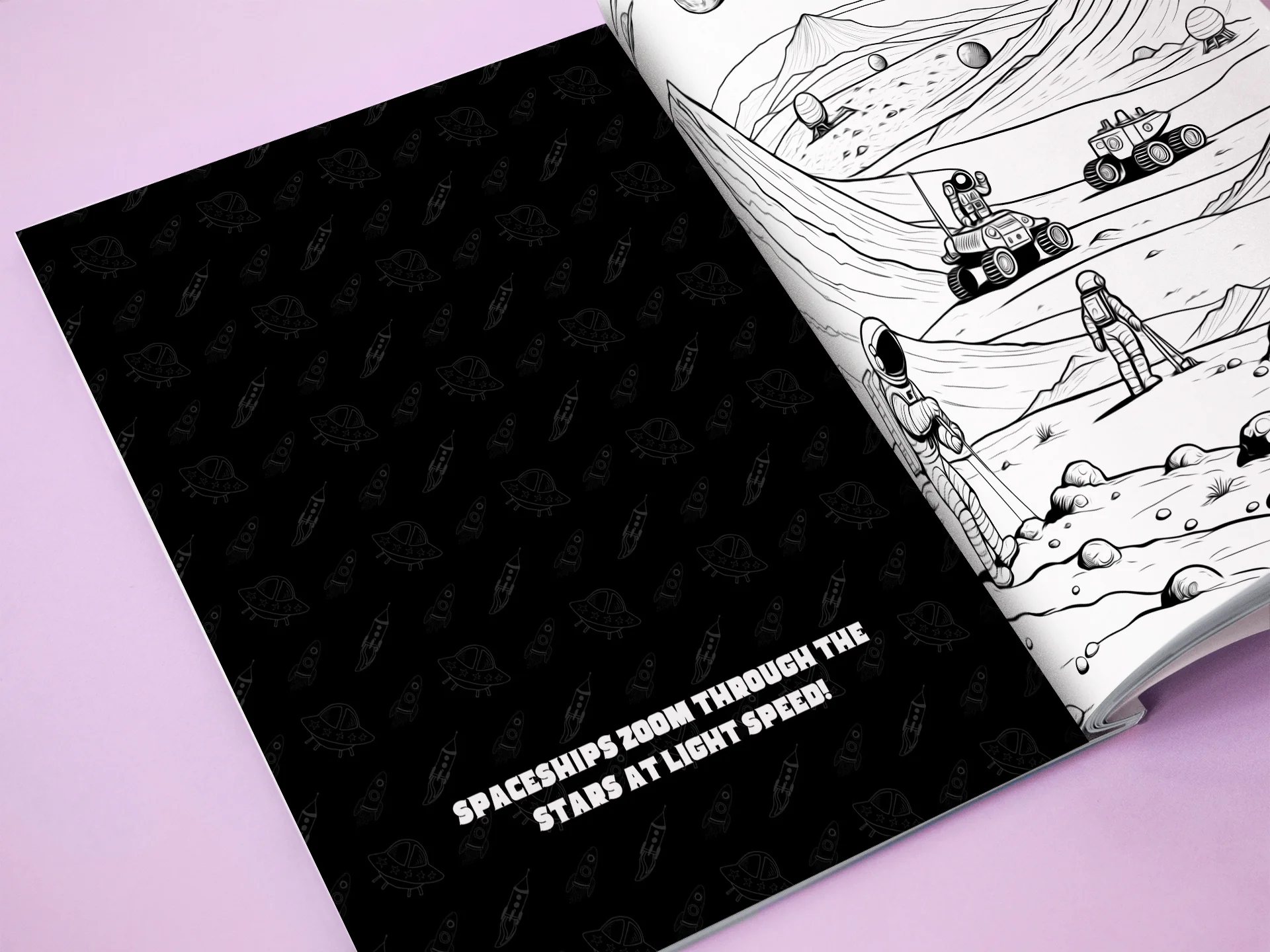 Starship Canvas – A Universe of Colors detail image